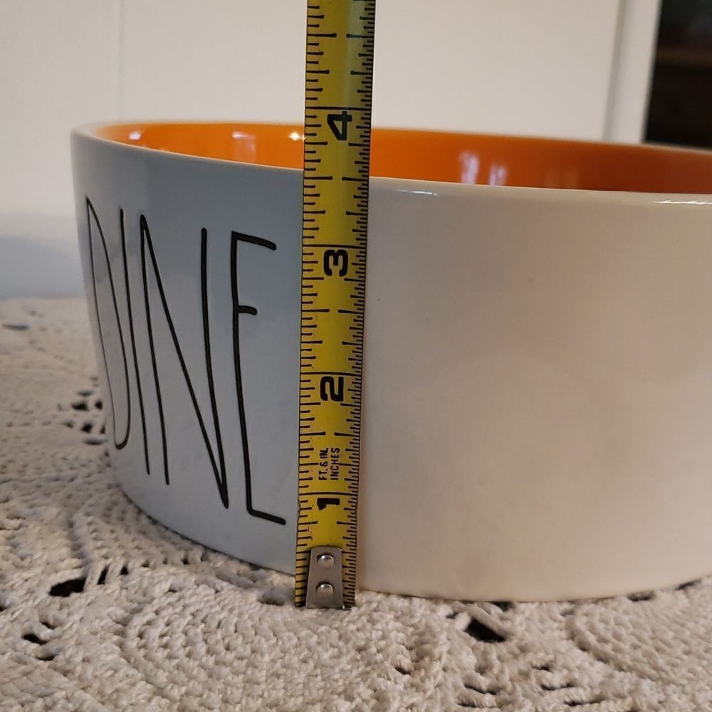 EUC Rae Dunn Pet Bowl / Pet Dish - "DINE" - Picture 6 of 6